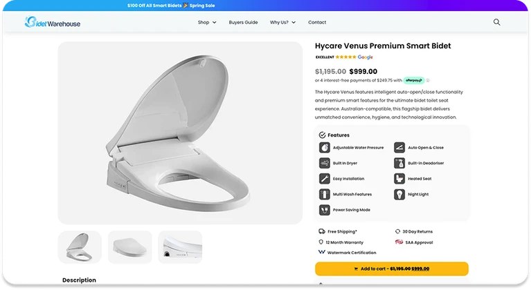 Ecommerce example 1