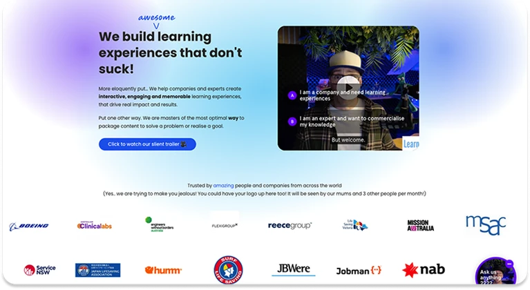 Website example 2